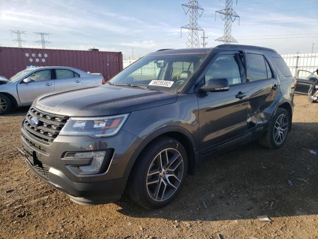 Photo 2 from auction – 2017 FORD EXPLORER S with VIN 1FM5K8GTXHGD36848