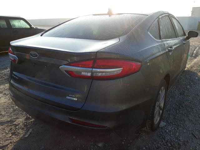 Photo 4 from auction – 2019 FORD FUSION SE with VIN 3FA6P0HD0KR165908