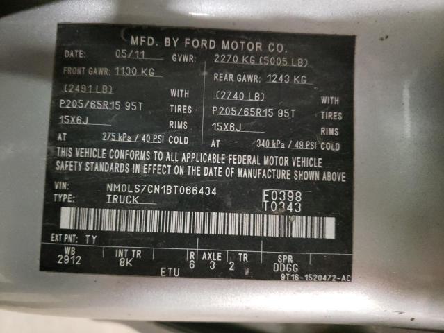 Photo 10 from auction – 2011 FORD TRANSIT CO with VIN NM0LS7CN1BT066434