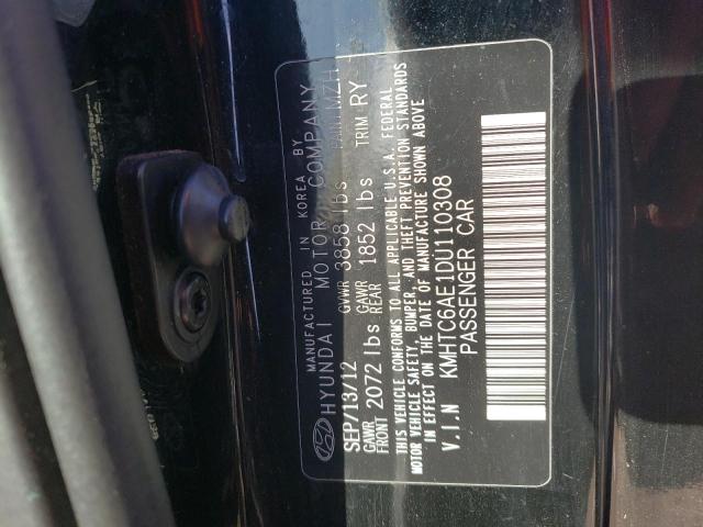 Photo 10 from auction – 2013 HYUNDAI VELOSTER T with VIN KMHTC6AE1DU110308