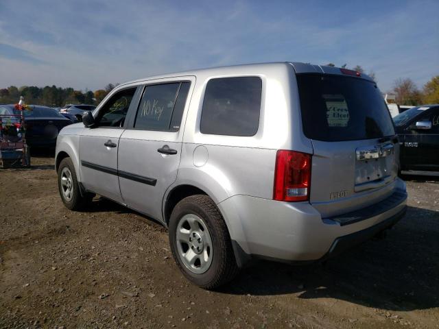 Photo 3 from auction – 2011 HONDA PILOT LX with VIN 5FNYF4H21BB043345