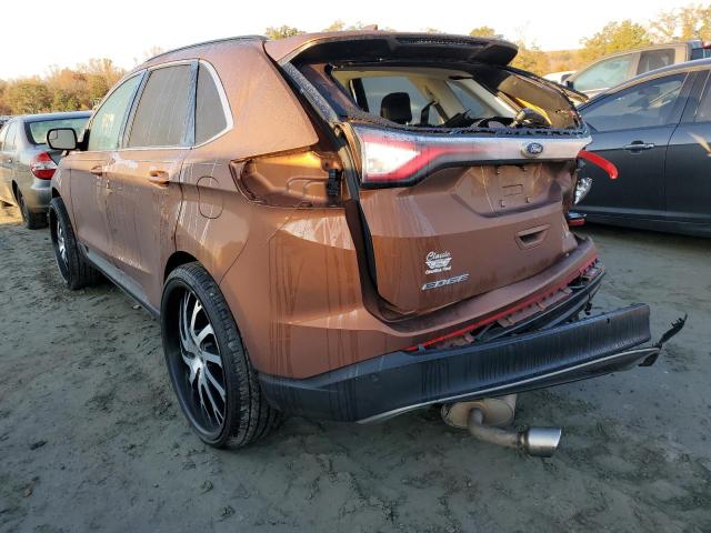Photo 3 from auction – 2017 FORD EDGE SEL with VIN 2FMPK3J8XHBB41114