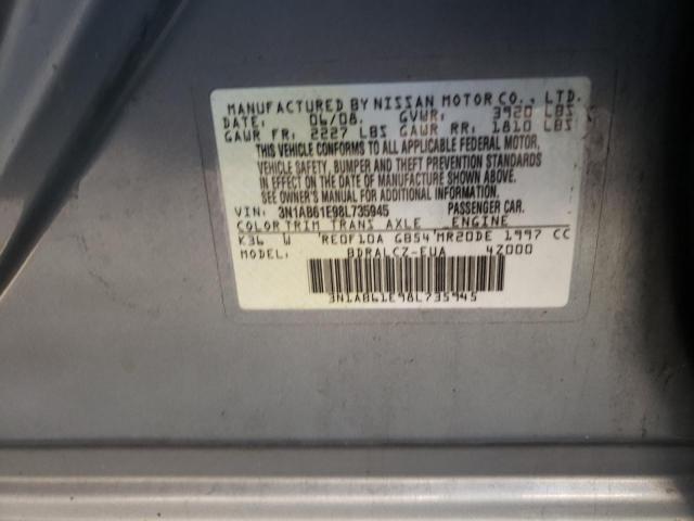 Photo 10 from auction – 2008 NISSAN SENTRA 2.0 with VIN 3N1AB61E98L735945