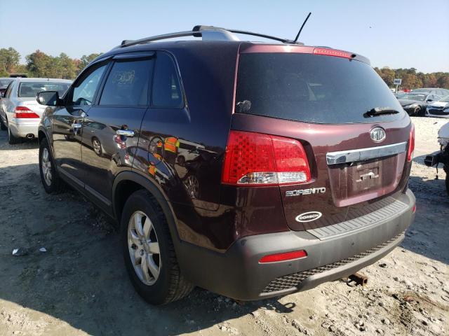 Photo 3 from auction – 2013 KIA SORENTO LX with VIN 5XYKT4A64DG345901
