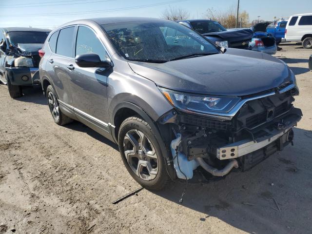 HONDA CR-V 2018 with VIN 7FARW2H81JE064101 - Photo from auction