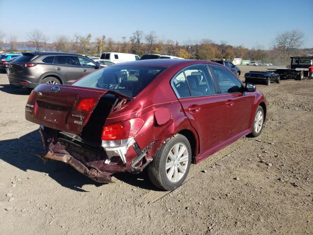 Photo 4 from auction – 2012 SUBARU LEGACY 2.5 with VIN 4S3BMBA60C3016858