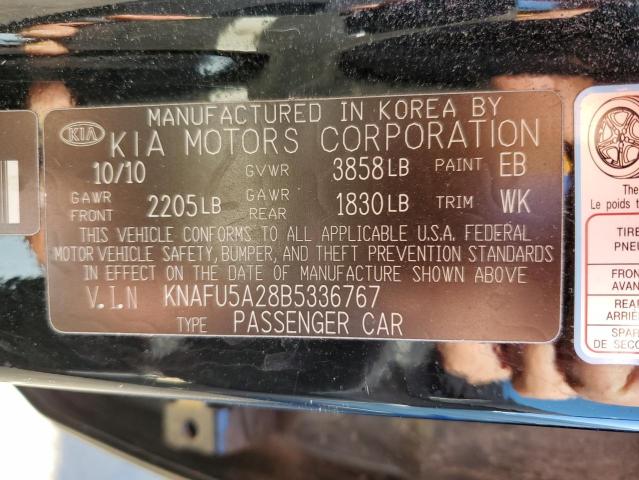 Photo 10 from auction – 2011 KIA FORTE EX with VIN KNAFU5A28B5336767