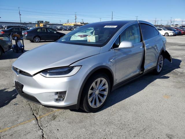 Photo 2 from auction – 2016 TESLA MODEL X with VIN 5YJXCBE22GF001612