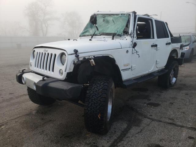 Photo 2 from auction – 2014 JEEP WRANGLER U with VIN 1C4BJWEG1EL138652