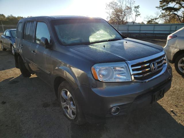 HONDA PILOT EXL 2012 with VIN 5FNYF4H57CB026383 - Photo from auction