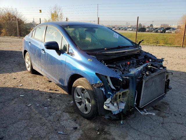 HONDA CIVIC LX 2015 with VIN 2HGFB2F5XFH559919 - Photo from auction