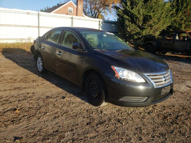 NISSAN SENTRA S 2014 with VIN 1N4AB7AP8EN855225 - Photo from auction