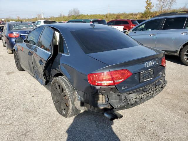 Photo 3 from auction – 2010 AUDI A4 PREMIUM with VIN WAUFFAFLXAN055153