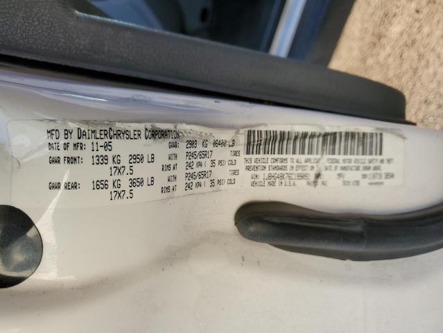 Photo 10 from auction – 2006 JEEP COMMANDER with VIN 1J8HG48K76C199091