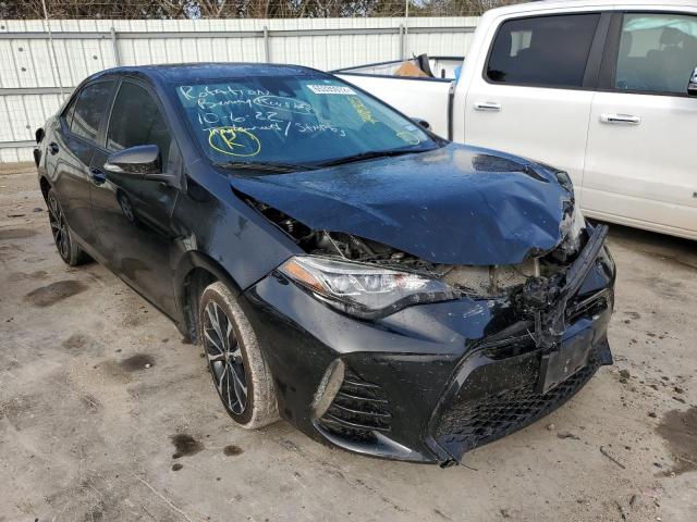 TOYOTA COROLLA L 2018 with VIN 5YFBURHE0JP748305 - Photo from auction