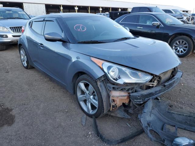 HYUNDAI VELOSTER 2015 with VIN KMHTC6AD8FU244937 - Photo from auction