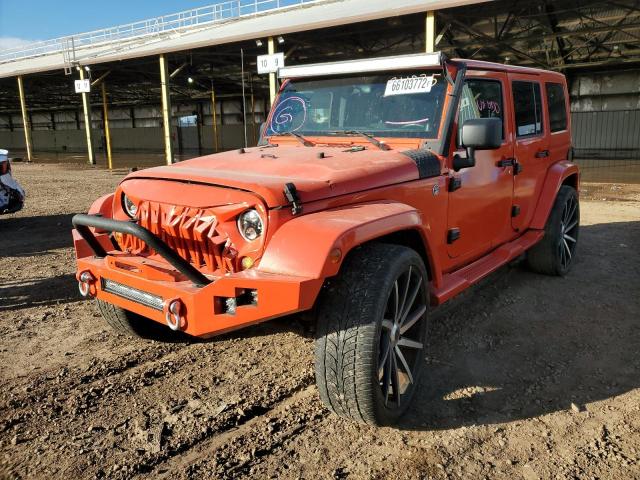 Photo 2 from auction – 2012 JEEP WRANGLER U with VIN 1C4BJWEG2CL110680