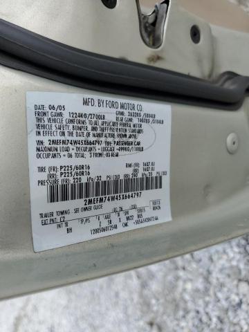 Photo 10 from auction – 2005 MERCURY GRAND MARQ with VIN 2MEFM74W45X664797