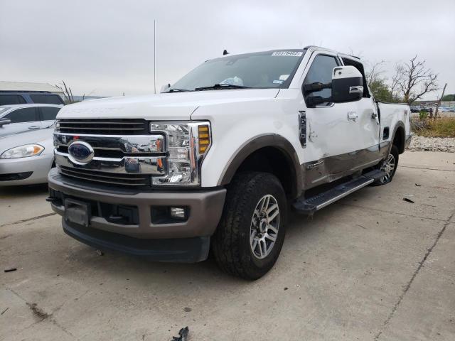 FORD F250 SD 2019 with VIN 1FT7W2BT8KEG85290 - Photo from auction