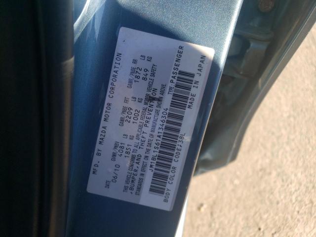 Photo 10 from auction – 2010 MAZDA MAZDA3 with VIN JM1BL1S61A1346304