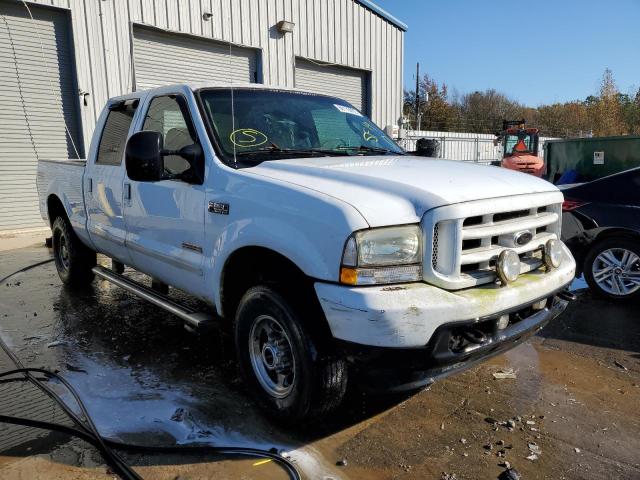 FORD F250 SUPER 2004 with VIN 1FTNW21P74EB93350 - Photo from auction