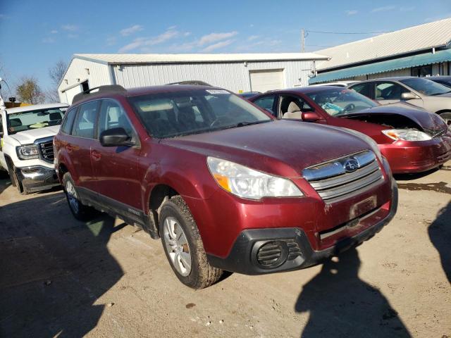 SUBARU OUTBACK 2. 2013 with VIN 4S4BRCAC4D1288495 - Photo from auction
