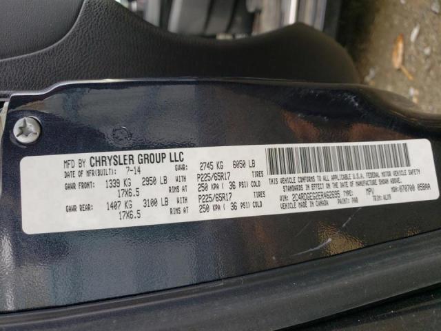 Photo 10 from auction – 2014 DODGE GRAND CARA with VIN 2C4RDGEG2ER462695