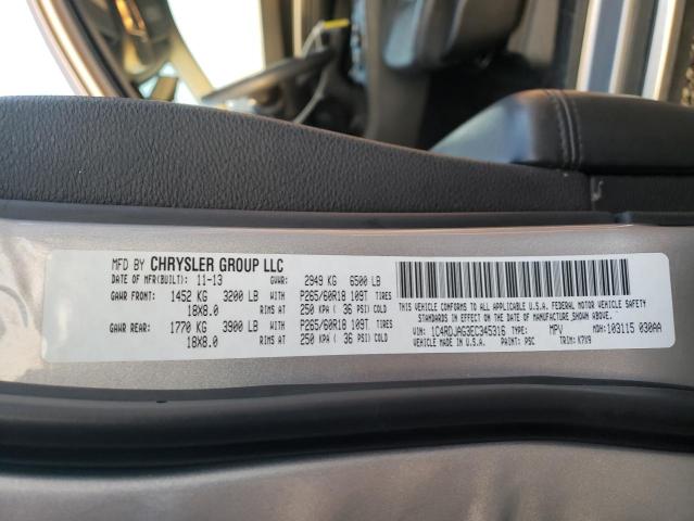 Photo 10 from auction – 2014 DODGE DURANGO SX with VIN 1C4RDJAG3EC345316