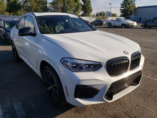 BMW X4 M COMPE 2021 with VIN 5YMUJ0C01M9F44884 - Photo from auction