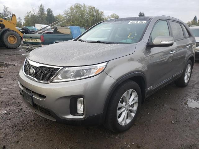 Photo 2 from auction – 2014 KIA SORENTO EX with VIN 5XYKUDA73EG532408