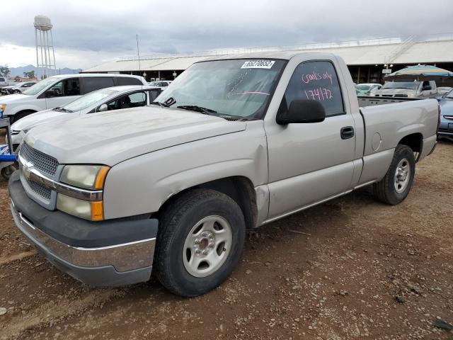 CHEVROLET SILVERADO 2004 with VIN 1GCEC14X34Z340383 - Photo from auction