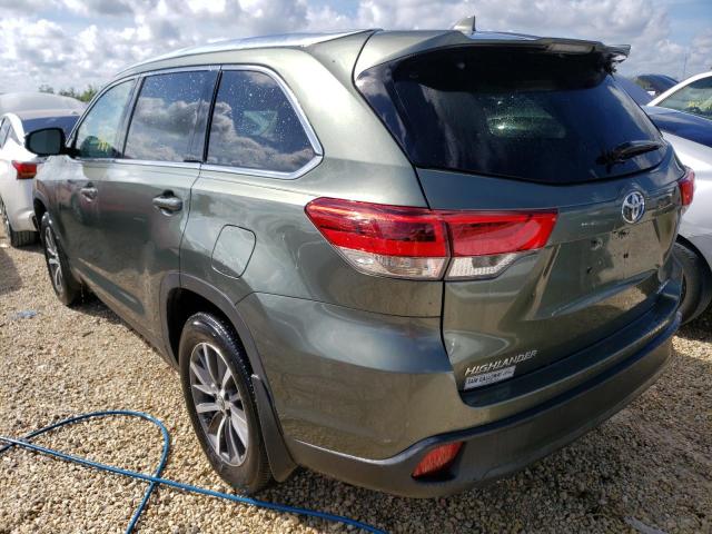 Photo 3 from auction – 2019 TOYOTA HIGHLANDER with VIN 5TDJZRFH2KS728320