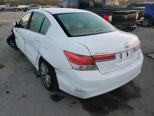 Photo 3 from auction – 2011 HONDA ACCORD EX with VIN 1HGCP2F7XBA009781