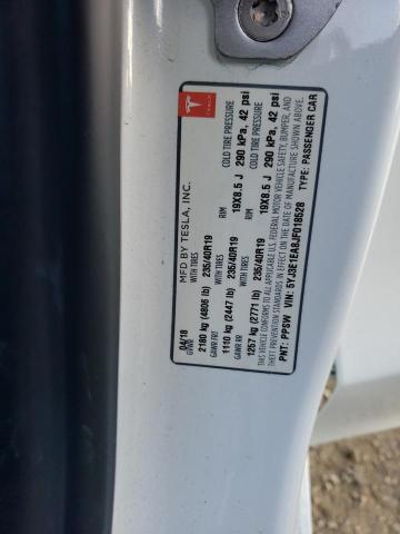 Photo 10 from auction – 2018 TESLA MODEL 3 with VIN 5YJ3E1EA8JF018528