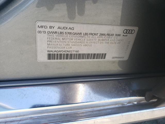 صورة رقم 10 من المزاد - 2013 AUDI A8 QUATTRO مع VIN WAUAGAFD4DN027160