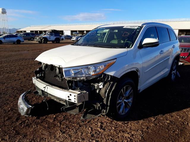 Photo 2 from auction – 2015 TOYOTA HIGHLANDER with VIN 5TDJKRFH3FS137830