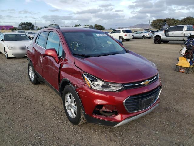 CHEVROLET TRAX 1LT 2018 with VIN 3GNCJLSB8JL255274 - Photo from auction