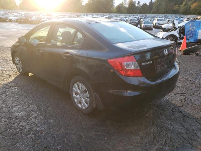 Photo 3 from auction – 2012 HONDA CIVIC LX with VIN 2HGFB2F51CH591184
