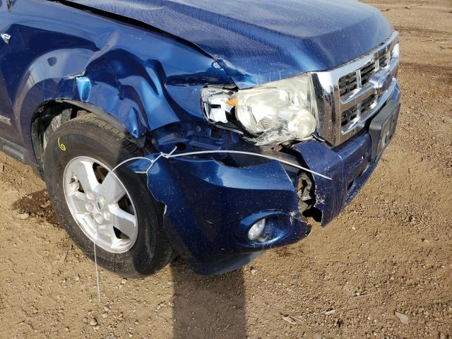 Photo 9 from auction – 2008 FORD ESCAPE XLT with VIN 1FMCU03178KA21459