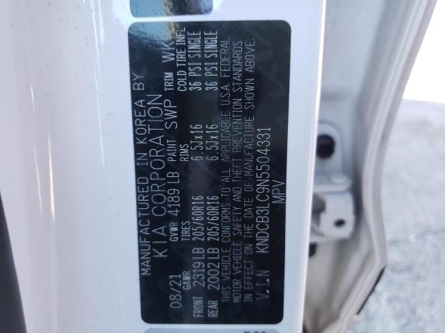 Photo 10 from auction – 2022 KIA NIRO LX with VIN KNDCB3LC9N5504331