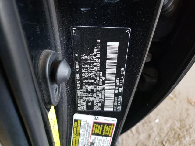 Photo 10 from auction – 2011 TOYOTA VENZA with VIN 4T3ZA3BB3BU043315