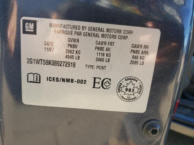 Photo 10 from auction – 2008 CHEVROLET IMPALA LT with VIN 2G1WT58K089272918