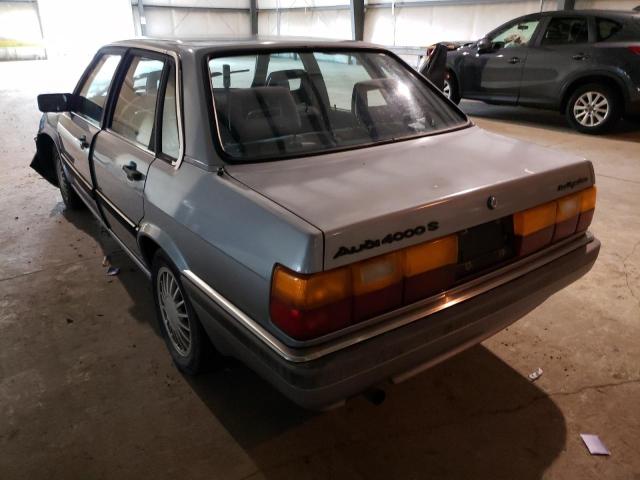 Photo 3 from auction – 1985 AUDI 4000 S CUS with VIN WAUFB0811FA165329