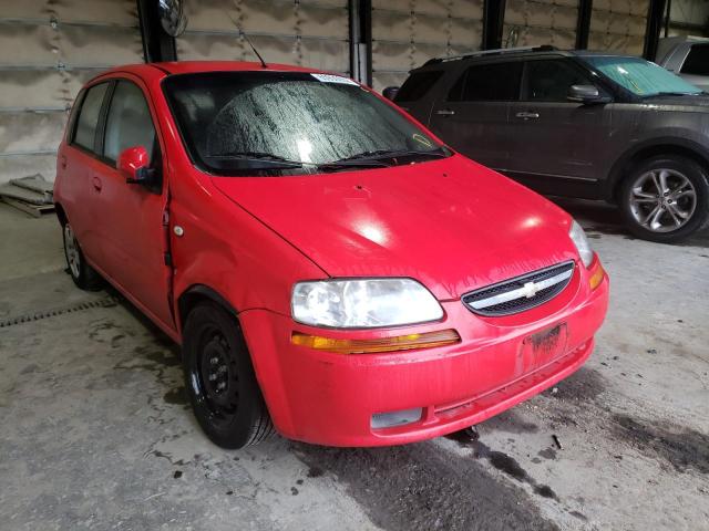 CHEVROLET AVEO BASE 2008 with VIN KL1TD66698B003857 - Photo from auction