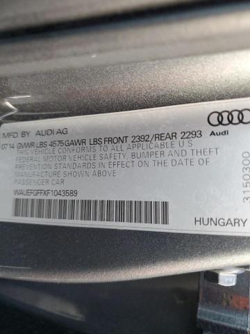 Photo 10 from auction – 2015 AUDI A3 PREMIUM with VIN WAUEFGFFXF1043589