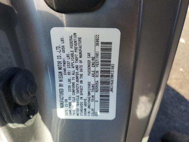 Photo 10 from auction – 2008 INFINITI G37 BASE with VIN JNKCV64E78M121683