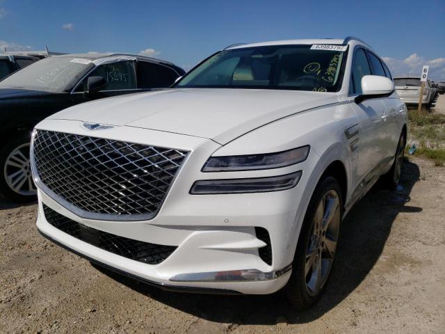 Photo 2 from auction – 2023 GENESIS GV80 BASE with VIN KMUHCESC3PU110037