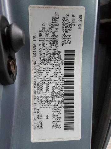 Photo 10 from auction – 2004 TOYOTA SIENNA XLE with VIN 5TDBA22C44S019064