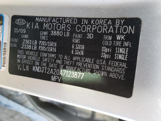Photo 10 from auction – 2010 KIA SOUL + with VIN KNDJT2A20A7123877