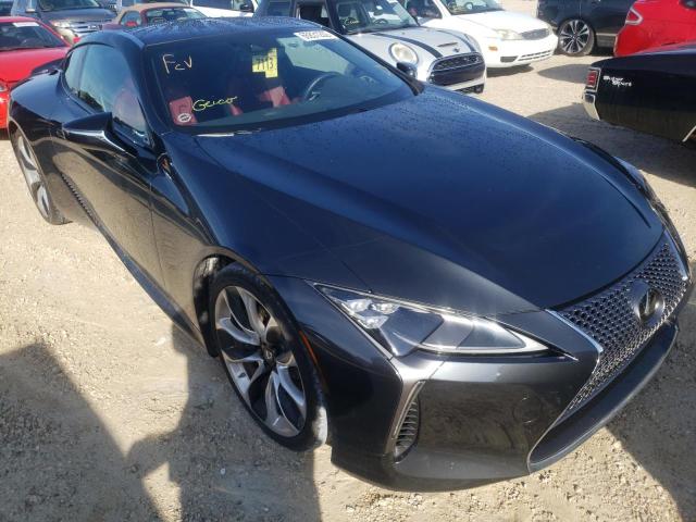 LEXUS LC 500 2019 with VIN JTHHP5AY0KA006408 - Photo from auction